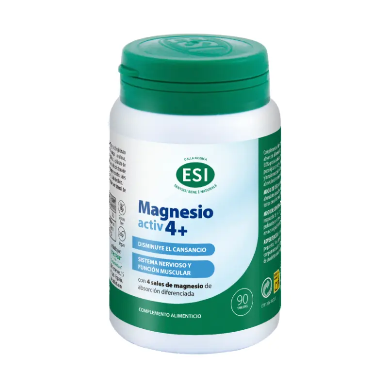 Magnesio Activ 4 · ESI · 90 tabletas