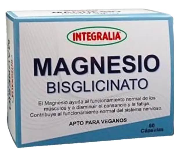 Magnesio Bisglicinato · Integralia · 60 cápsulas