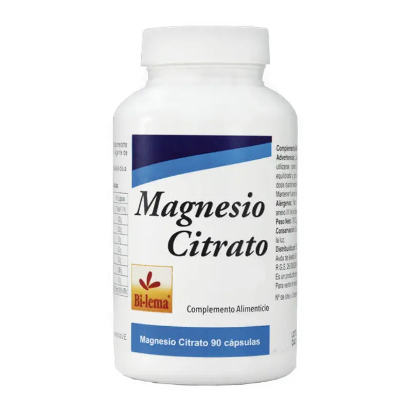 Magnesio Citrato · Bilema · 90 cápsulas