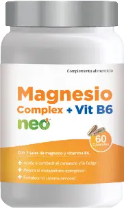 Magnesio Complex + B6 · Neo · 60 cápsulas