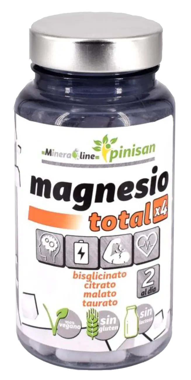 Magnesio Total x4 · Pinisan · 50 comprimidos