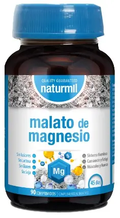 Malato de Magnesio · Naturmil · 90 comprimidos