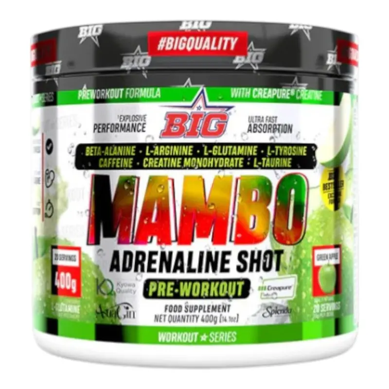 Mambo - 400g - Manzana Verde - Pre Entreno - Big