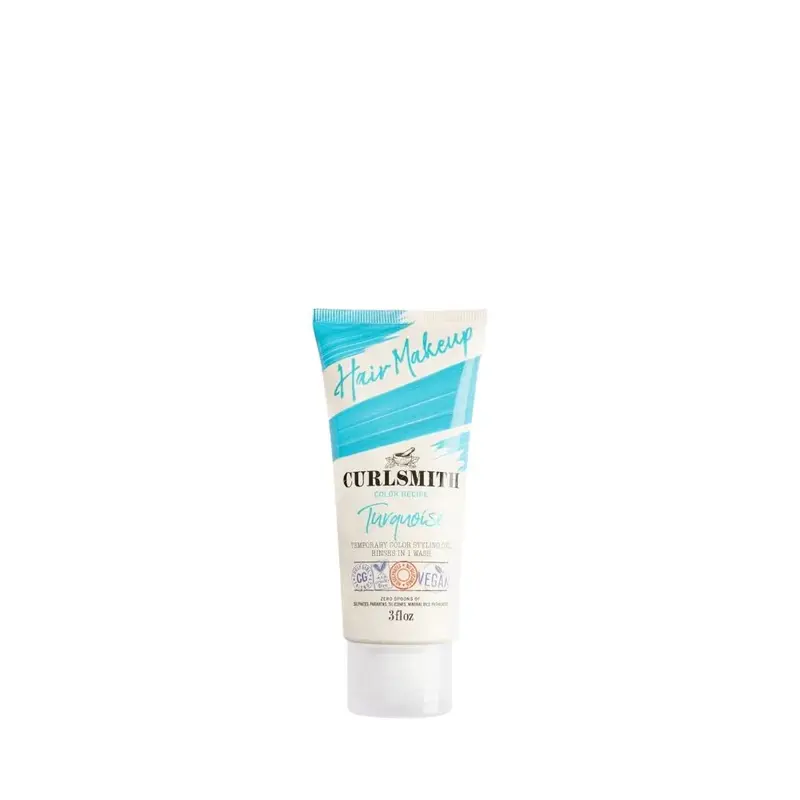 Maquillaje Para El Cabello Turquesa Recetas De Color Curlsmith 88ml