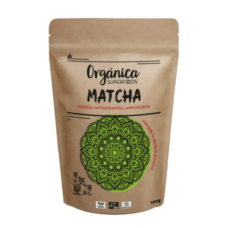Matcha Bio 100g - Orgánica Superfoods
