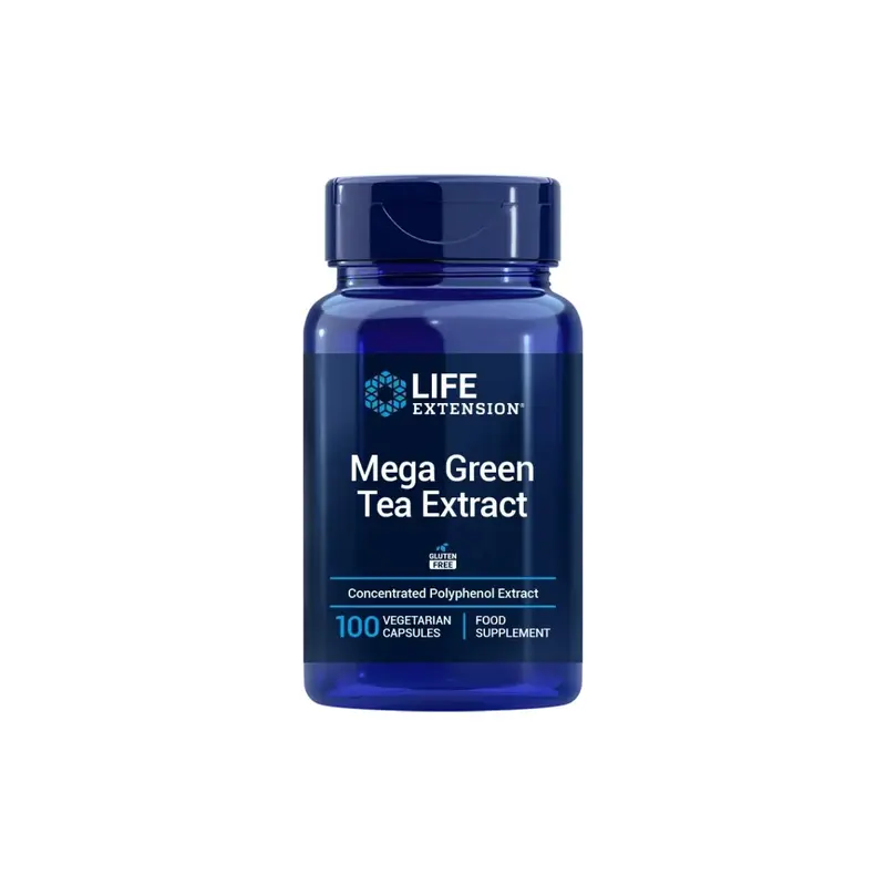 Mega Green Tea Extract · Life Extension · 100 cápsulas