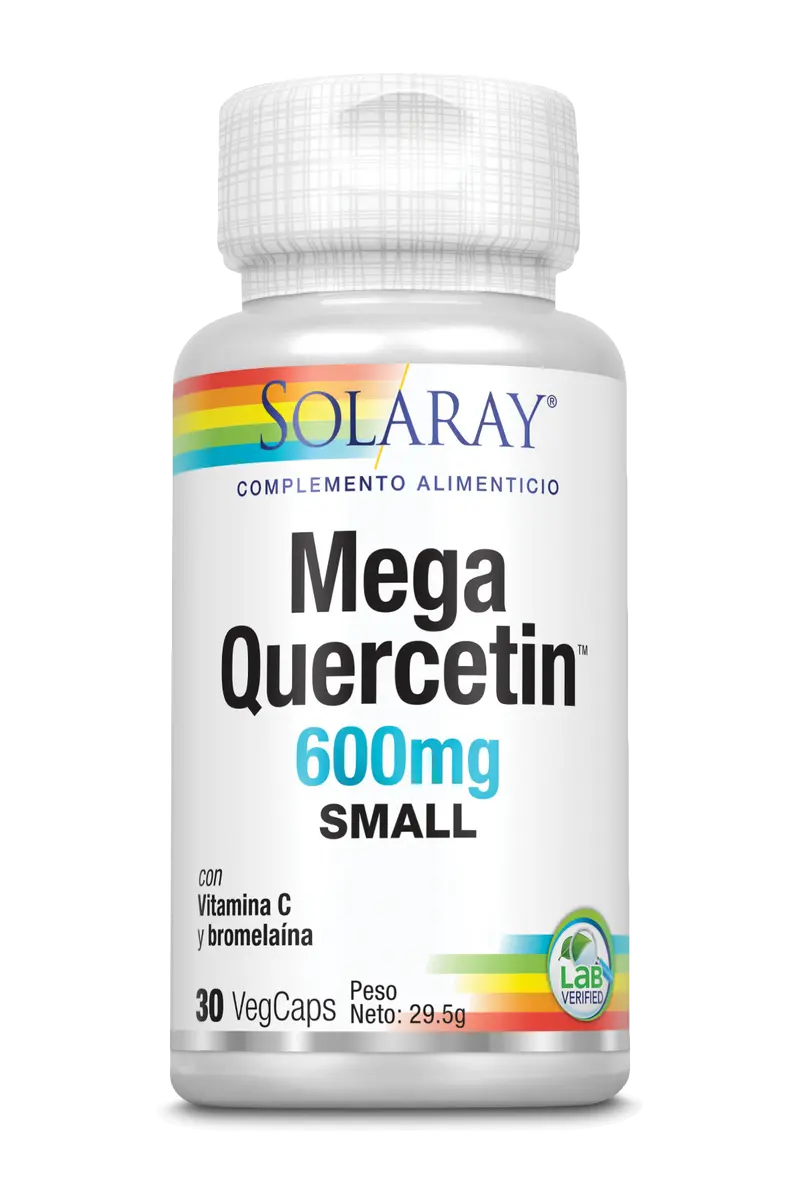 Mega Quercitin SMALL · Solaray · 30 cápsulas