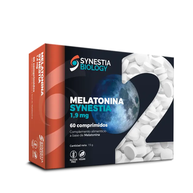 Melatonina · Synestia Biology · 60 comprimidos