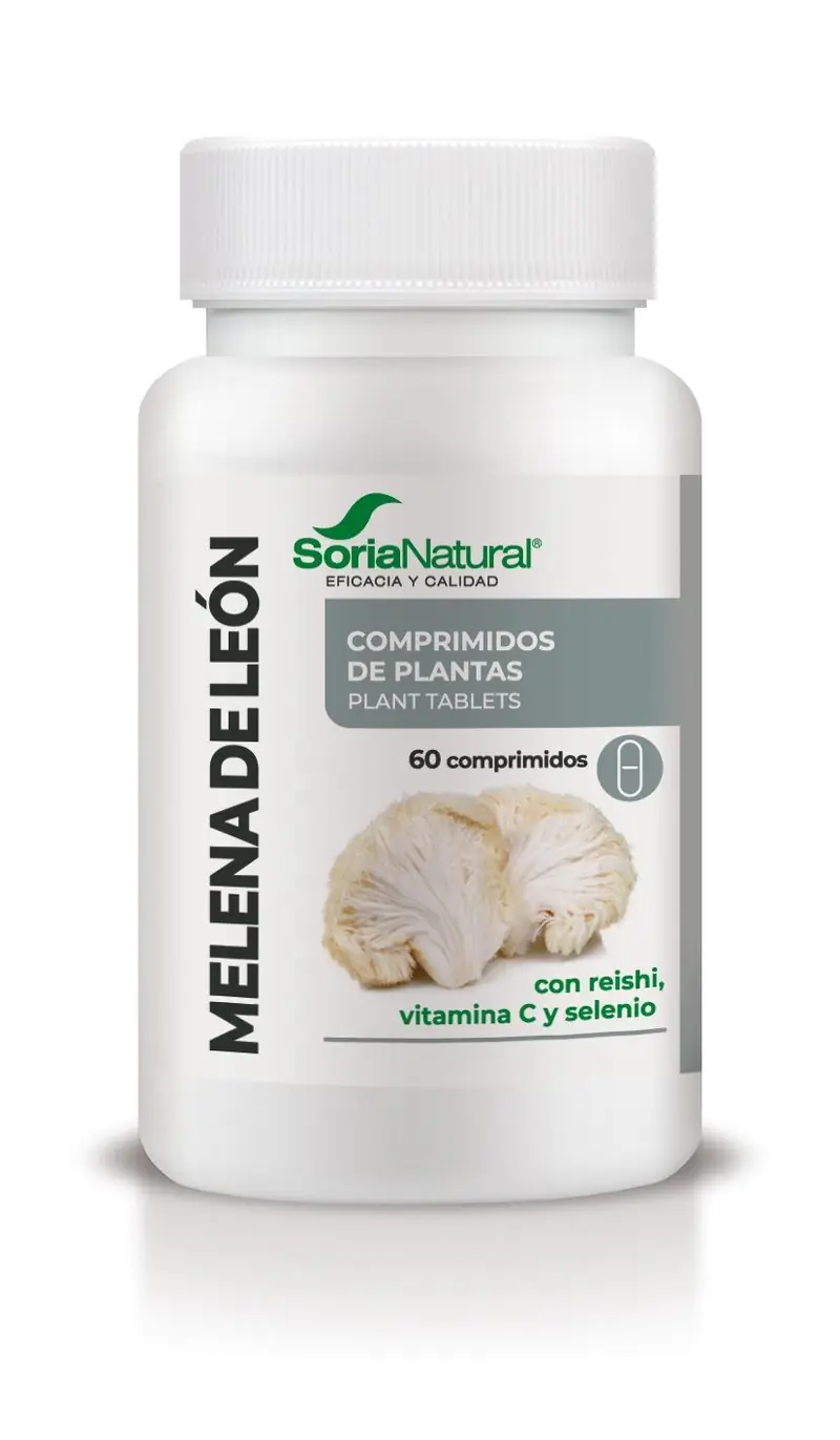 Melena de León · Soria Natural · 60 comprimidos