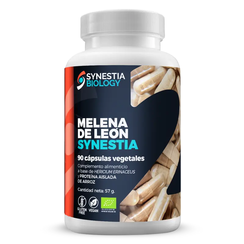 Melena de León · Synestia Biology · 90 cápsulas