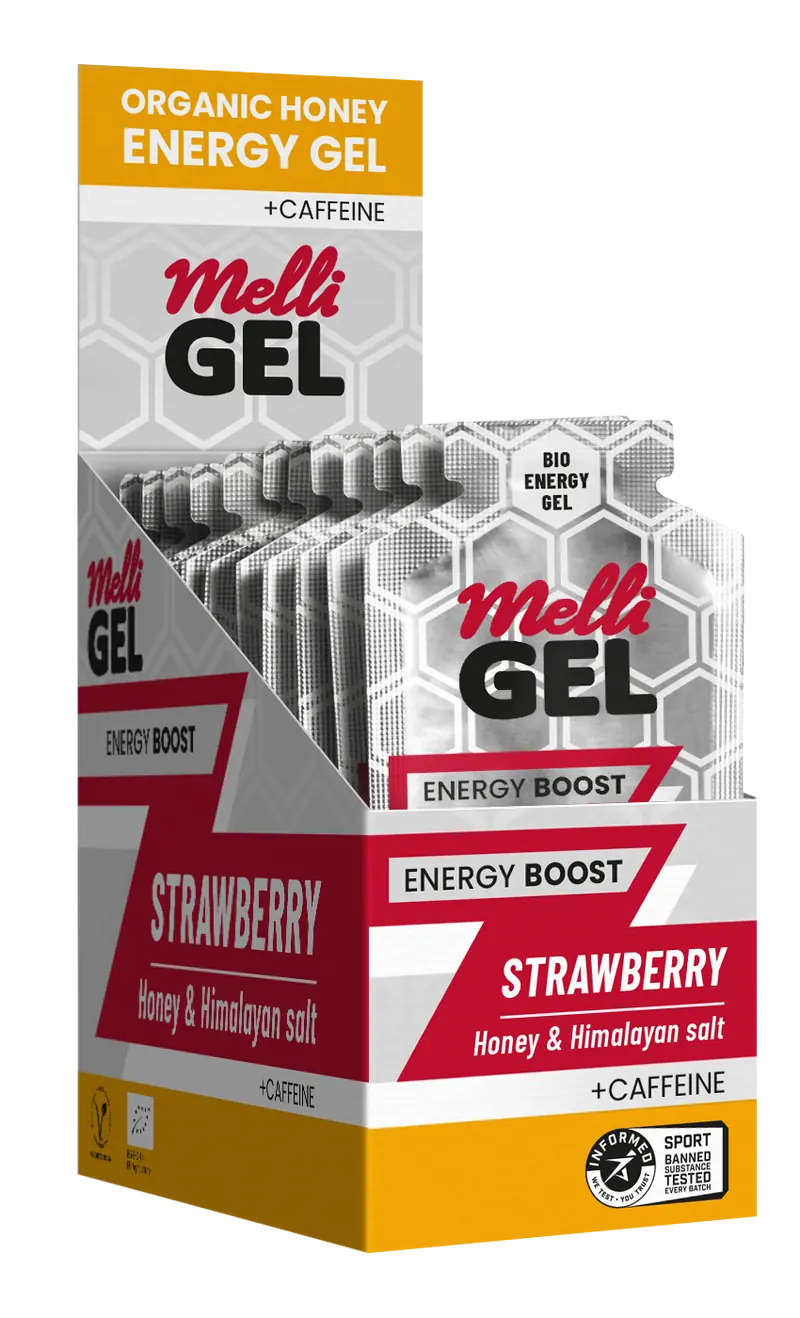 Melligel Strawberry+caffeine
