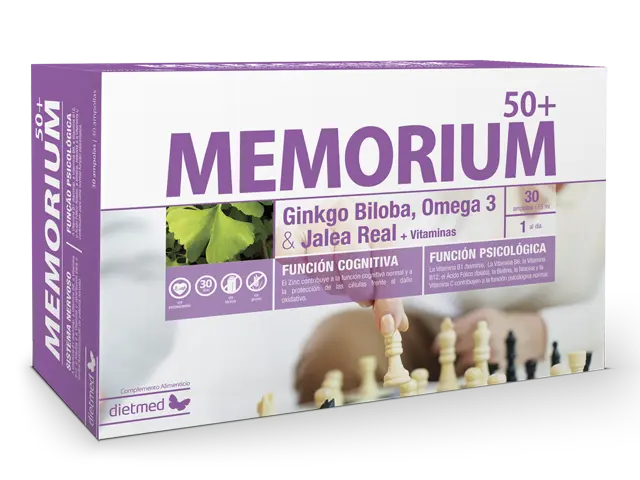 Memorium 50+ · DietMed · 30 ampollas