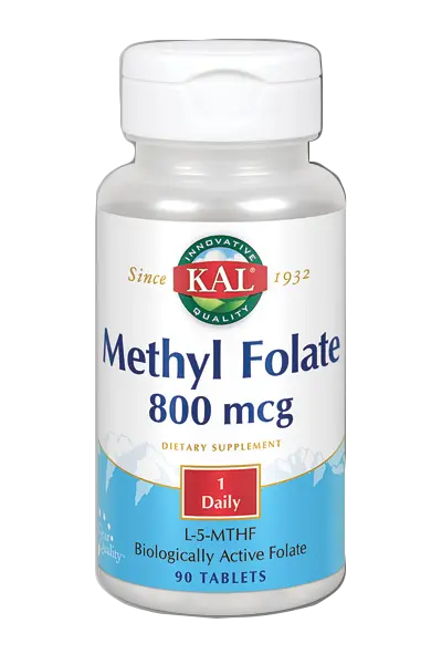 Methyl Folate 800 mcg · KAL · 90 comprimidos