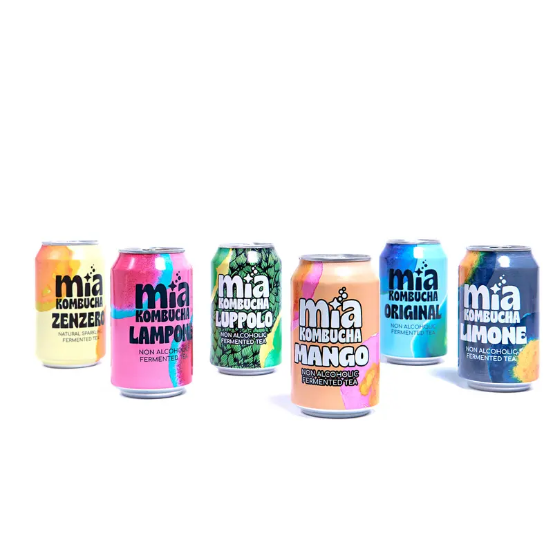 Mia Kombucha Pack De 6 Latas Mix