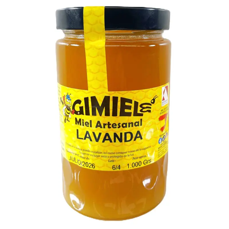 Miel con Lavanda 500g