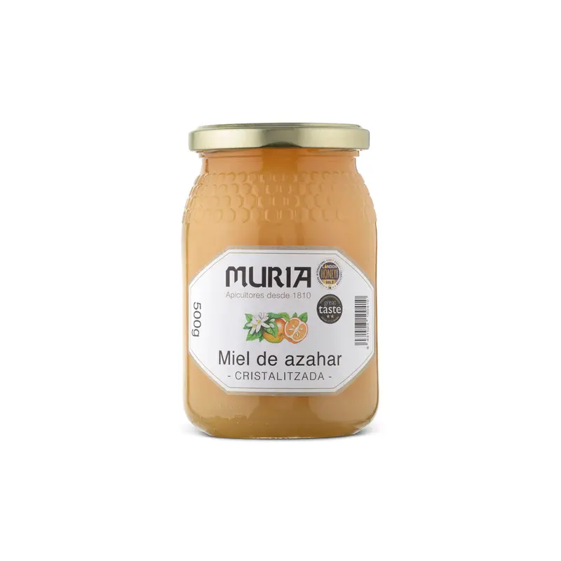 Miel De Azahar Cristalizada 500g