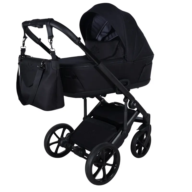 Milano Cochecito De Bebé Duo Negro