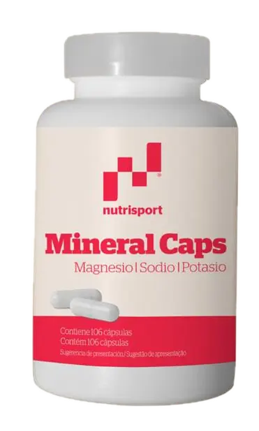 Mineral Caps · Nutrisport · 106 cápsulas