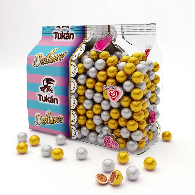 Mini Chococranch Blancas Deluxe Oro + Perla 450g