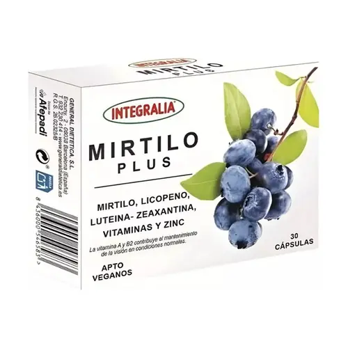 Mirtilo Plus · Integralia · 30 cápsulas