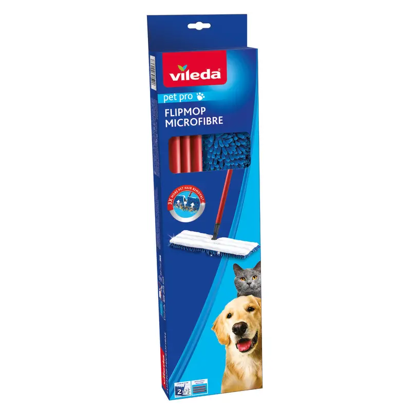 Mopa MF Flip Mop Pet Pro,Vileda Rojo