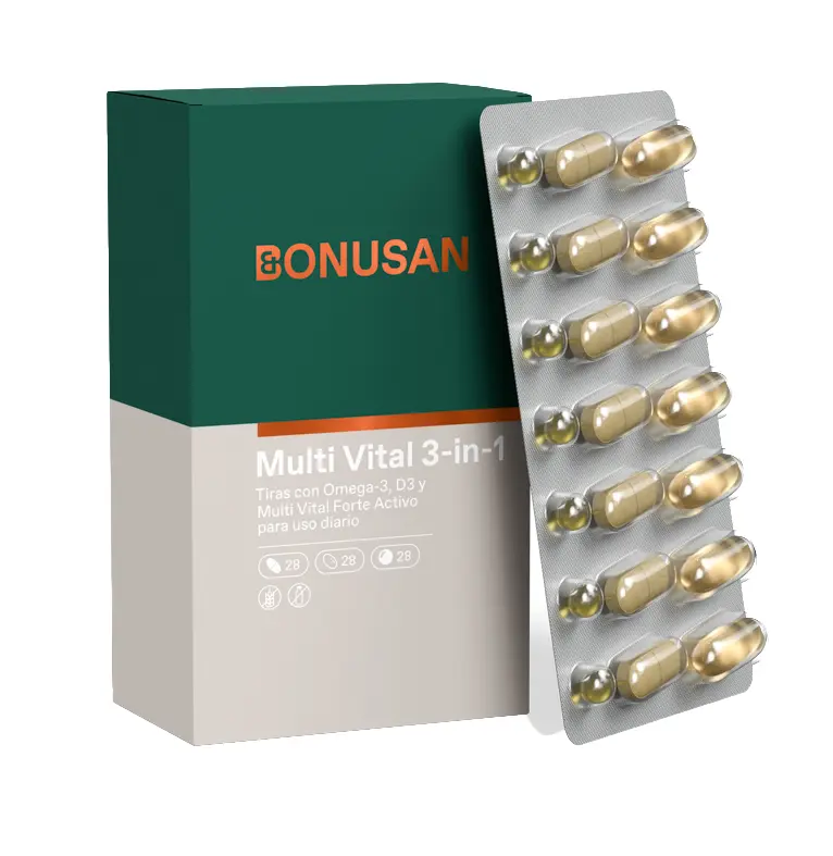 Multi Vital 3-in-1 · Bonusan · 28 comprimidos + 56 perlas