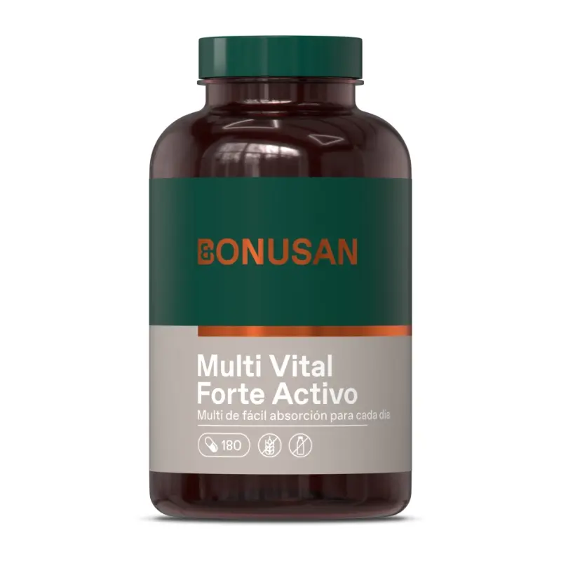 Multi Vital Forte Activo · Bonusan · 180 cápsulas