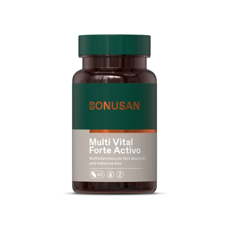 Multi Vital Forte Activo · Bonusan · 60 comprimidos