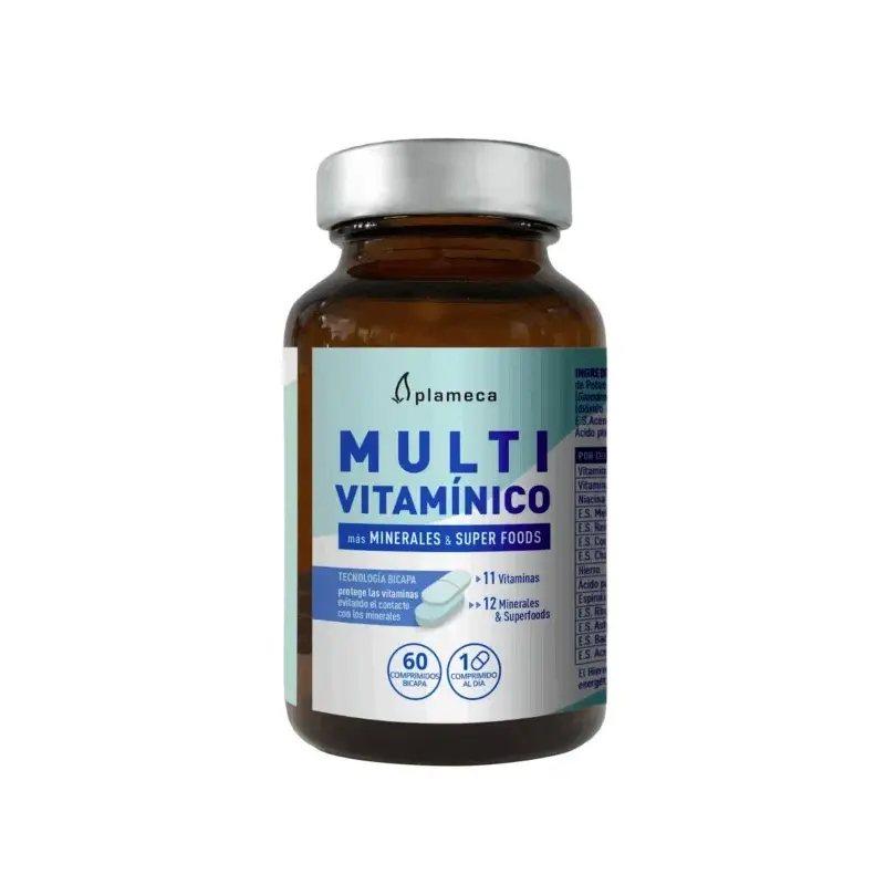 Multivitaminico 60 Comprimidos Plameca