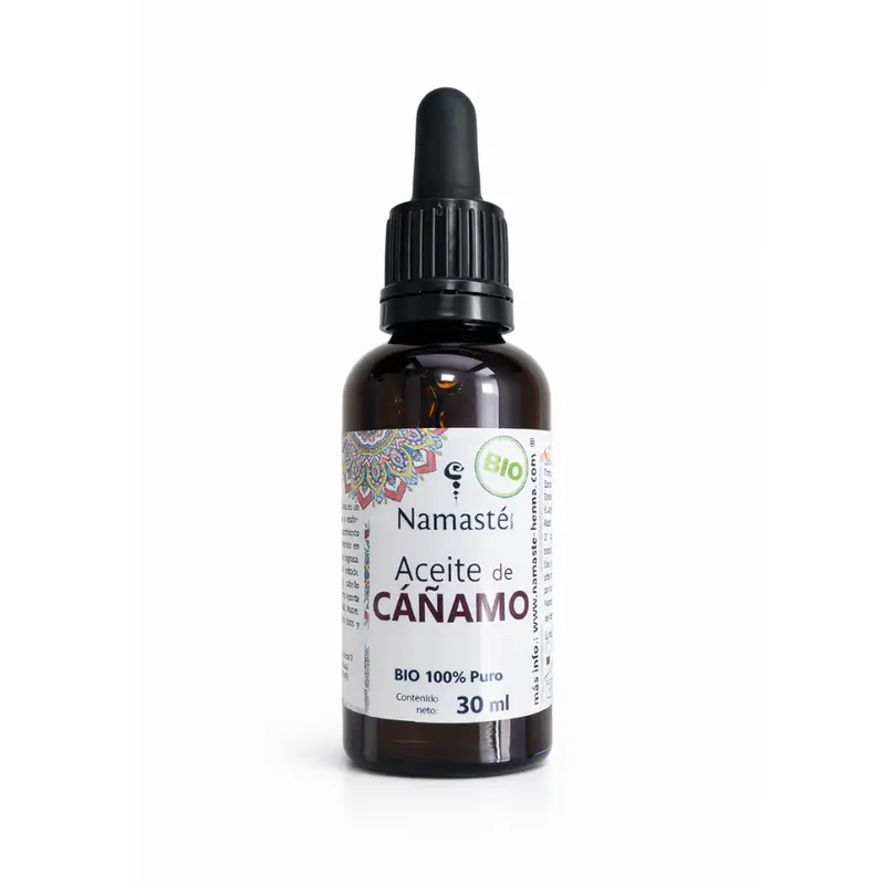 Namasté Aceite Vegetal Bio De Cáñamo 30ml