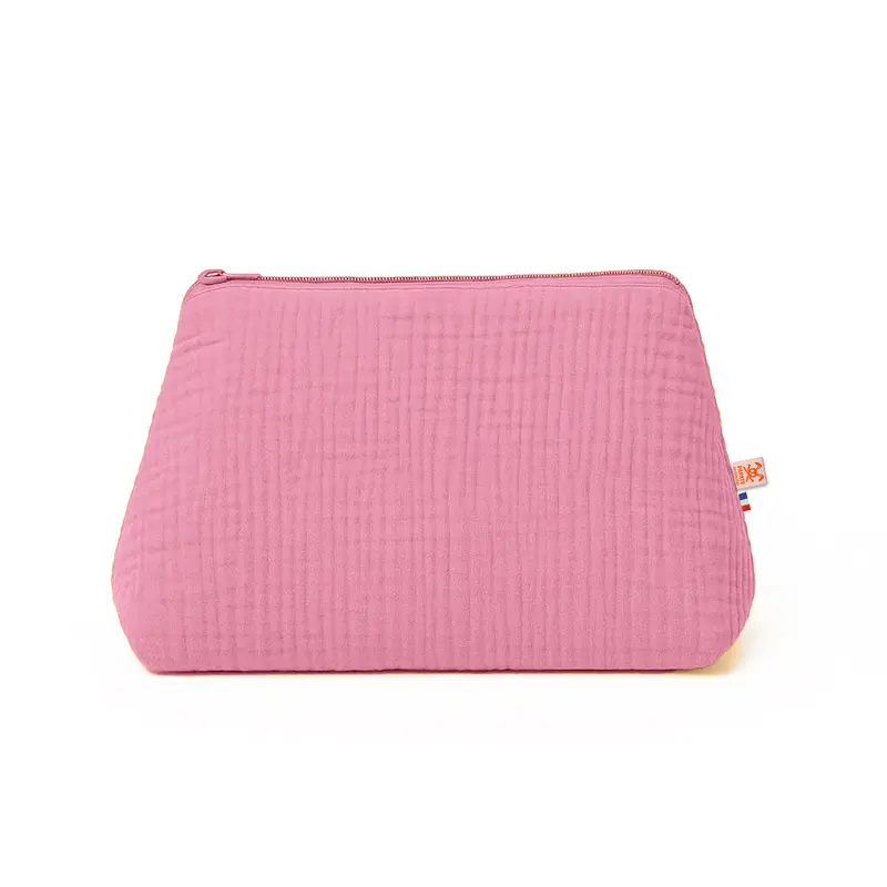 Neceser En Algodón Bio Rosa