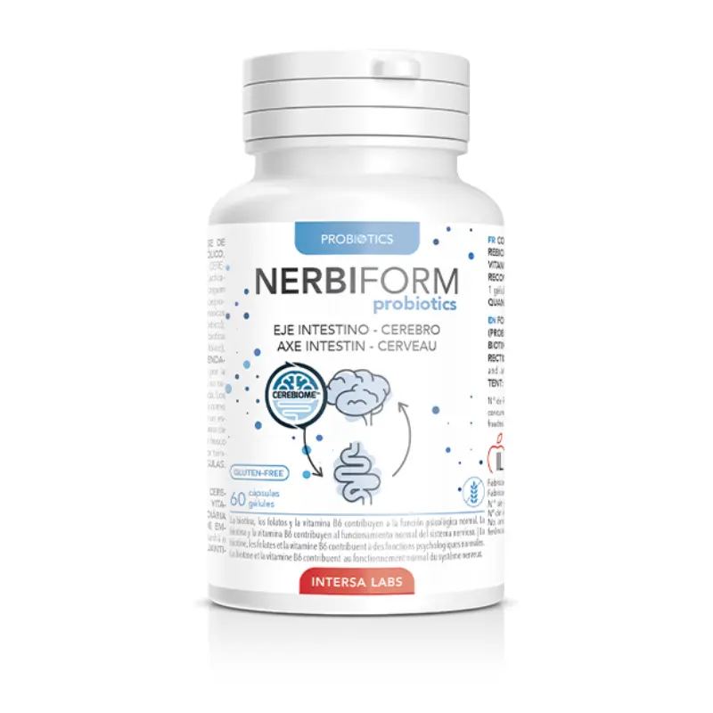 Nerbiform Probiótics · Dietéticos Intersa · 60 cápsulas