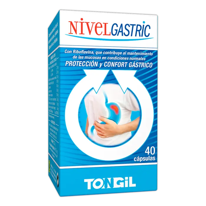 Nivelgastric · Tongil · 40 cápsulas