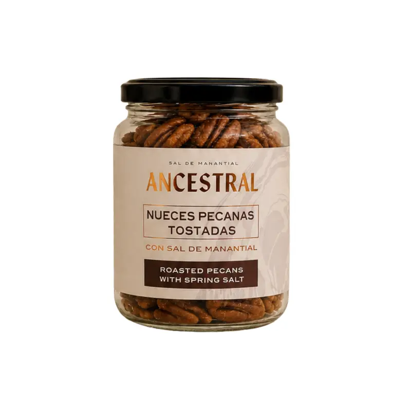 Nueces Pecanas Tostadas Con Sal De Manantial 85g