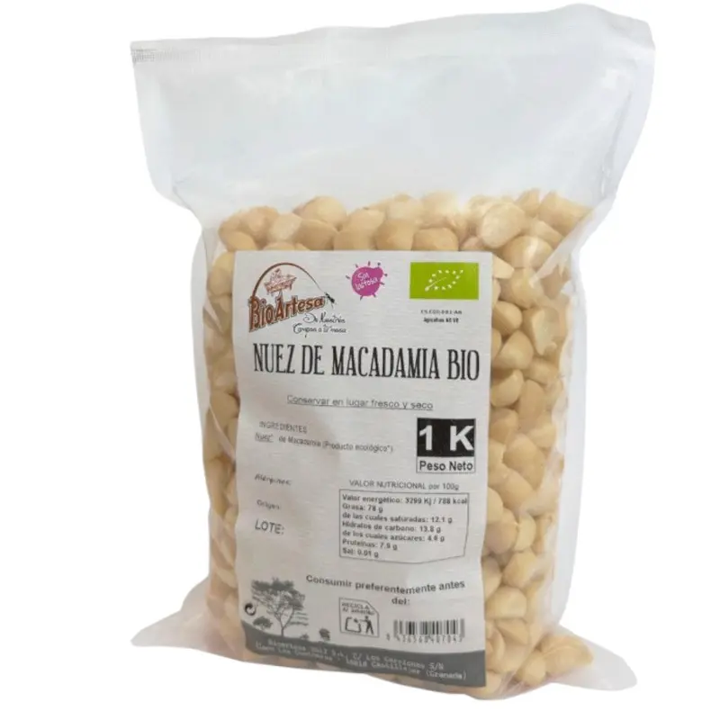 Nuez De Macadamia Bio 1 Kg