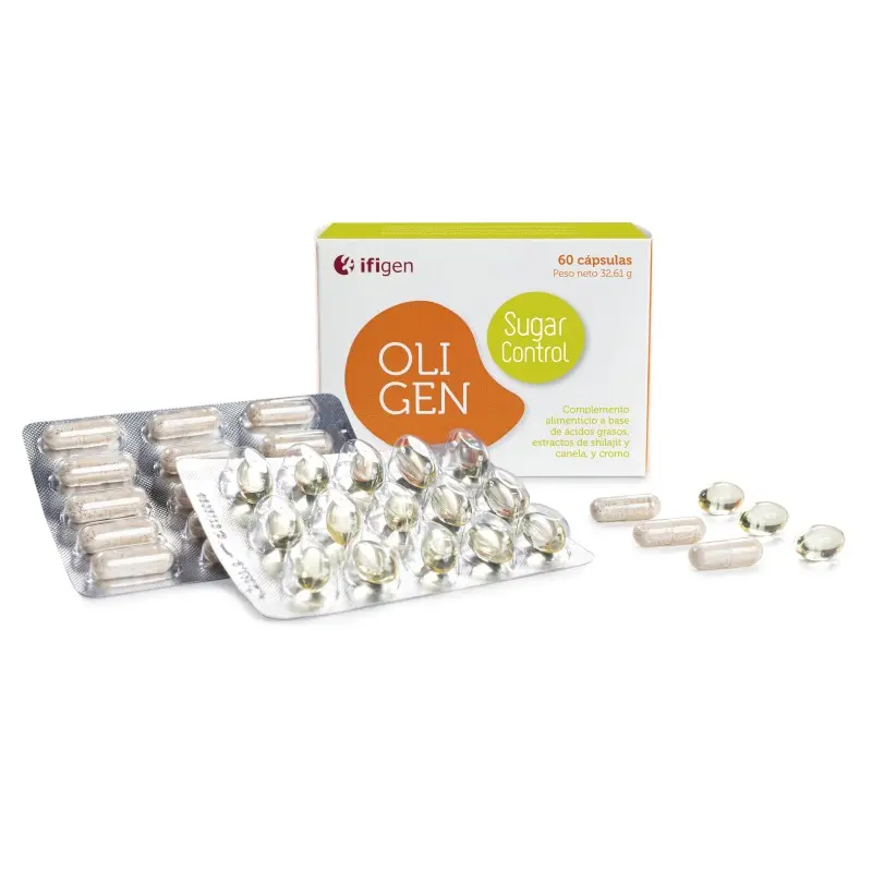 Oligen Sugar Control · Ifigen · 30 softgel + 30 cápsulas