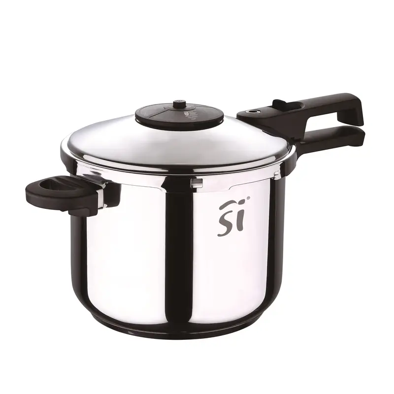Olla A Presión San Igancio Creta 6l En Acero Inoxidable.