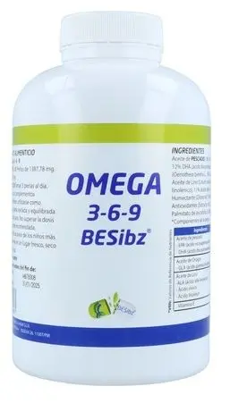 Omega 3-6-9 · Besibz · 180 perlas