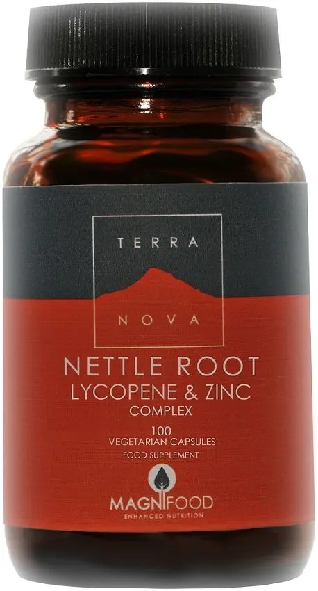 Ortiga, Licopeno y Zinc Complex · TerraNova · 100 cápsulas