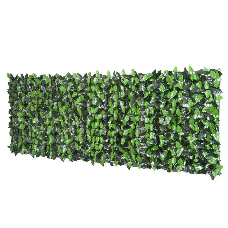 Outsunny Seto Artificial Rollo 3x1 M Pantalla Cerca De Privacidad Balcón Valla