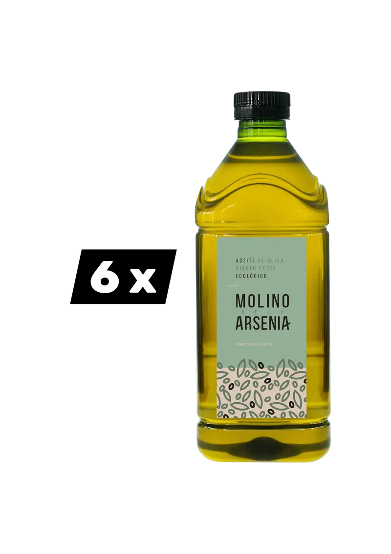 Pack 12L Aceite de Oliva Virgen Extra ECO (6x2L)