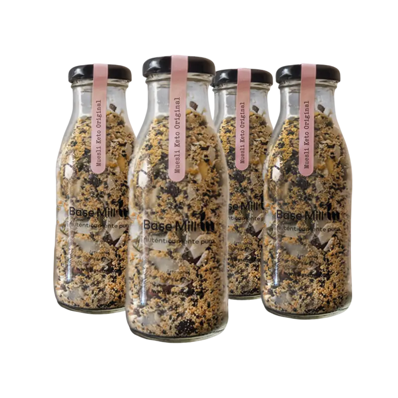 Pack 4 Muesli Keto Eco 120g (x4).