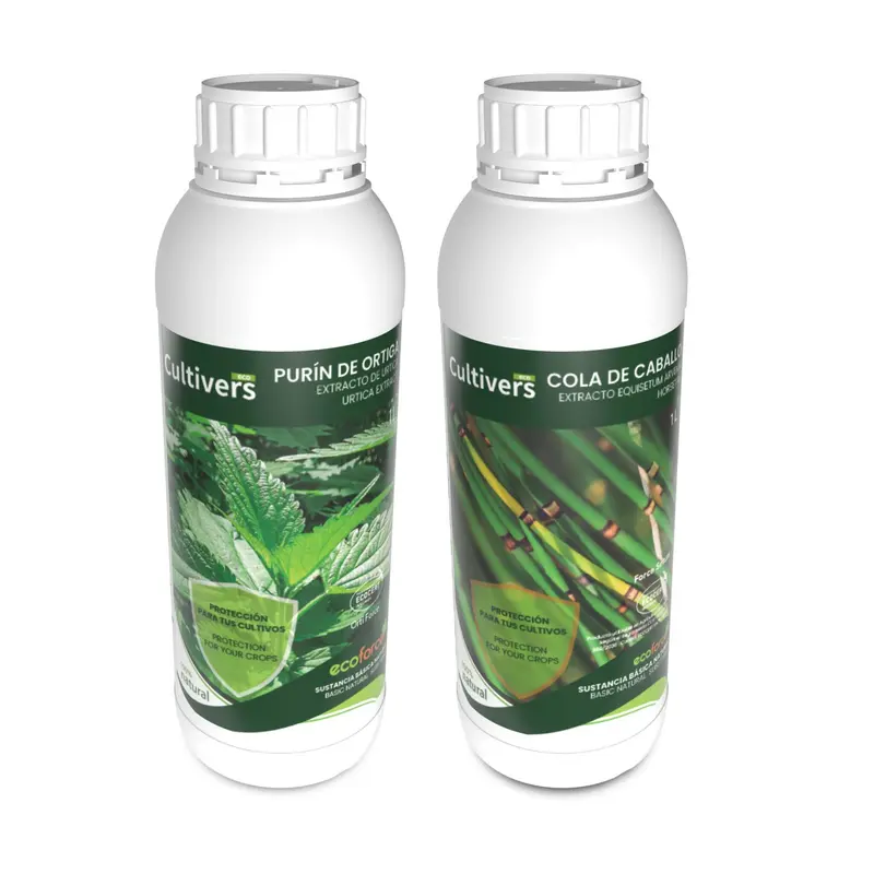 Pack Cola De Caballo Y Purín De Ortiga Cultivers 5 L