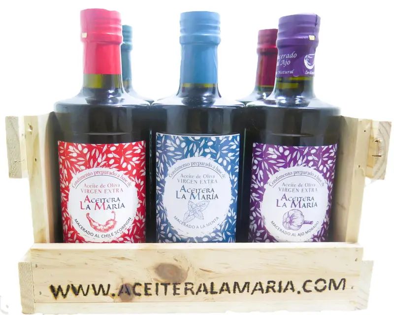 Pack Madera 6 Unidades De Aceite