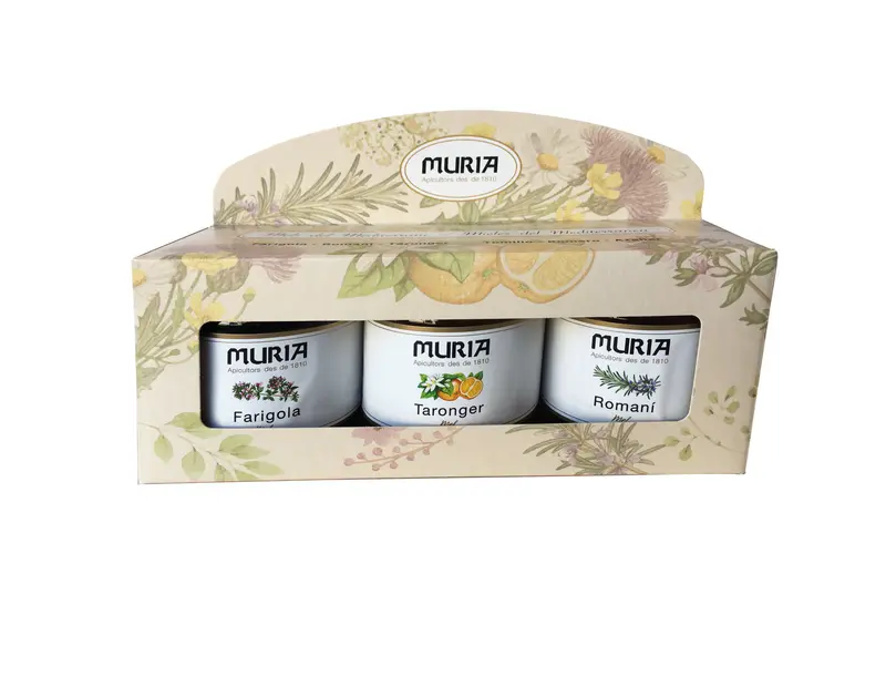 Pack Miel Del Mediterraneo 3x250g