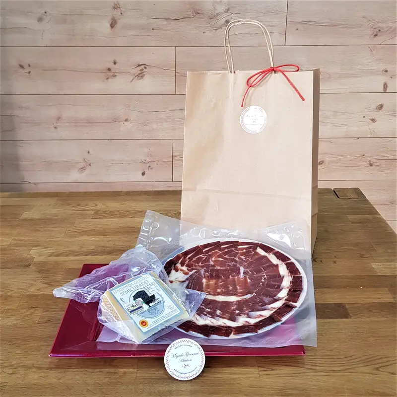 PACK picoteo - Jamón y queso Manchego PREMIUM
