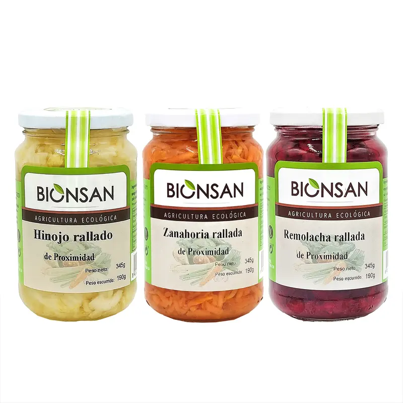 Pack Verduras Ralladas Eco Bionsan