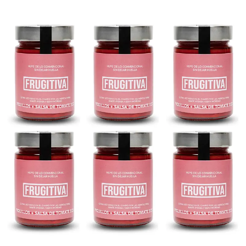 Pack X6 Piquillos Con Salsa De Tomate Eco
