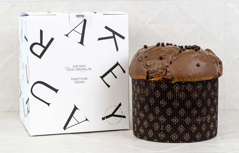 Panettone xocolata negre - Lluc Crusellas 800gr