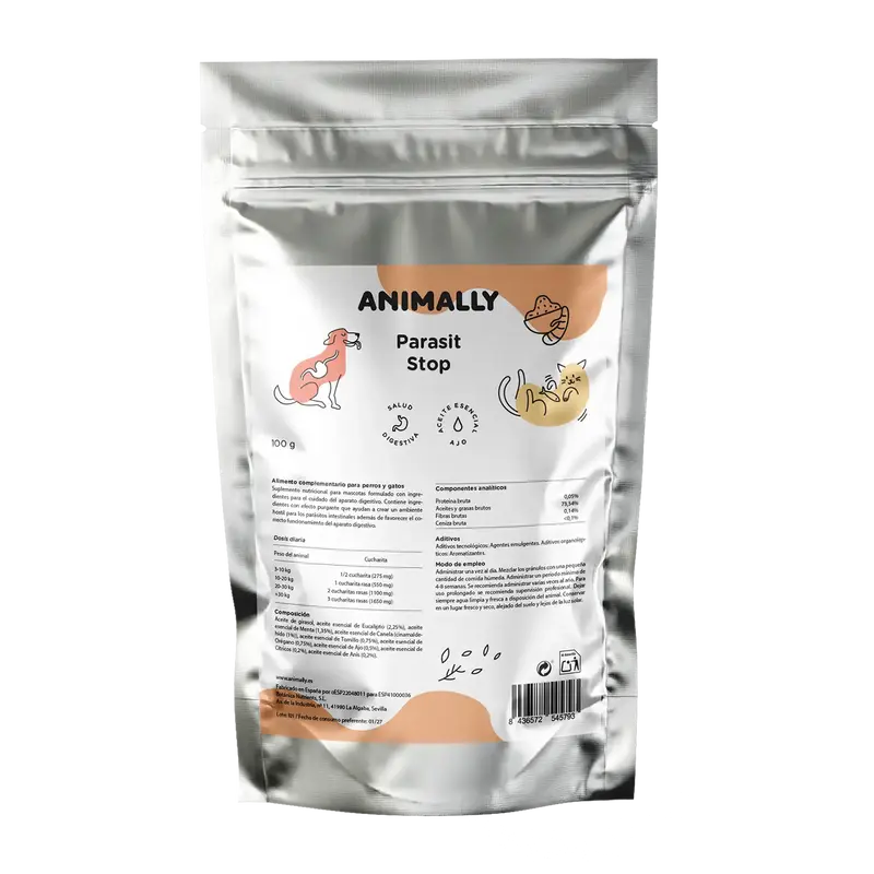Parasit Stop · Animally · 100 gramos